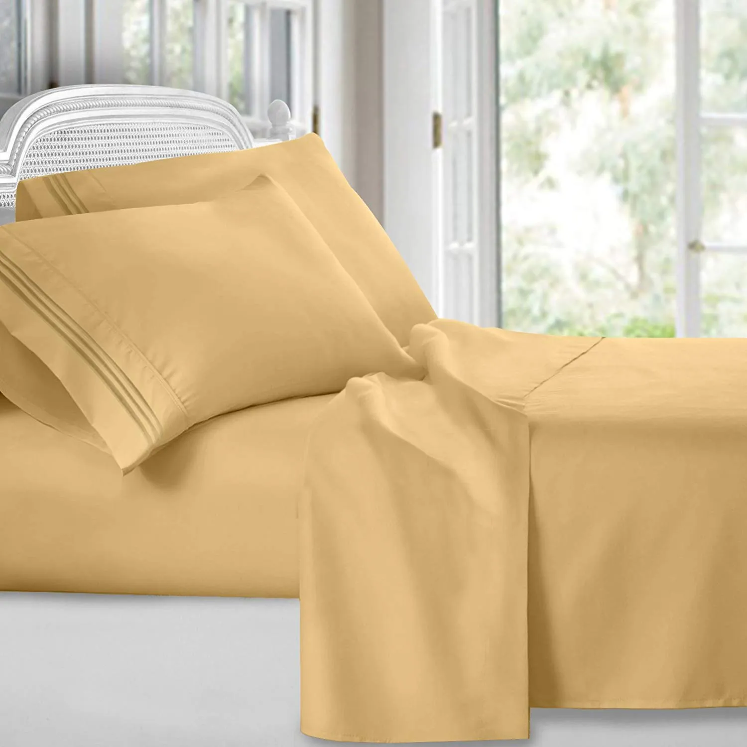 Cali King Premier 1800 Count Sheet Set