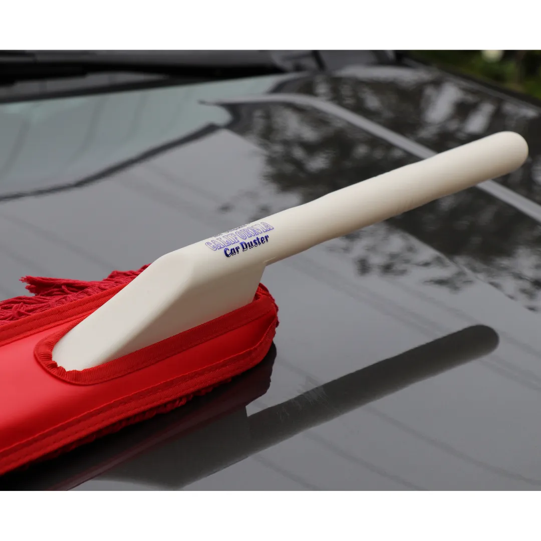 California Car Duster Detailing Kit with Plastic Handle Duster and Mini Duster