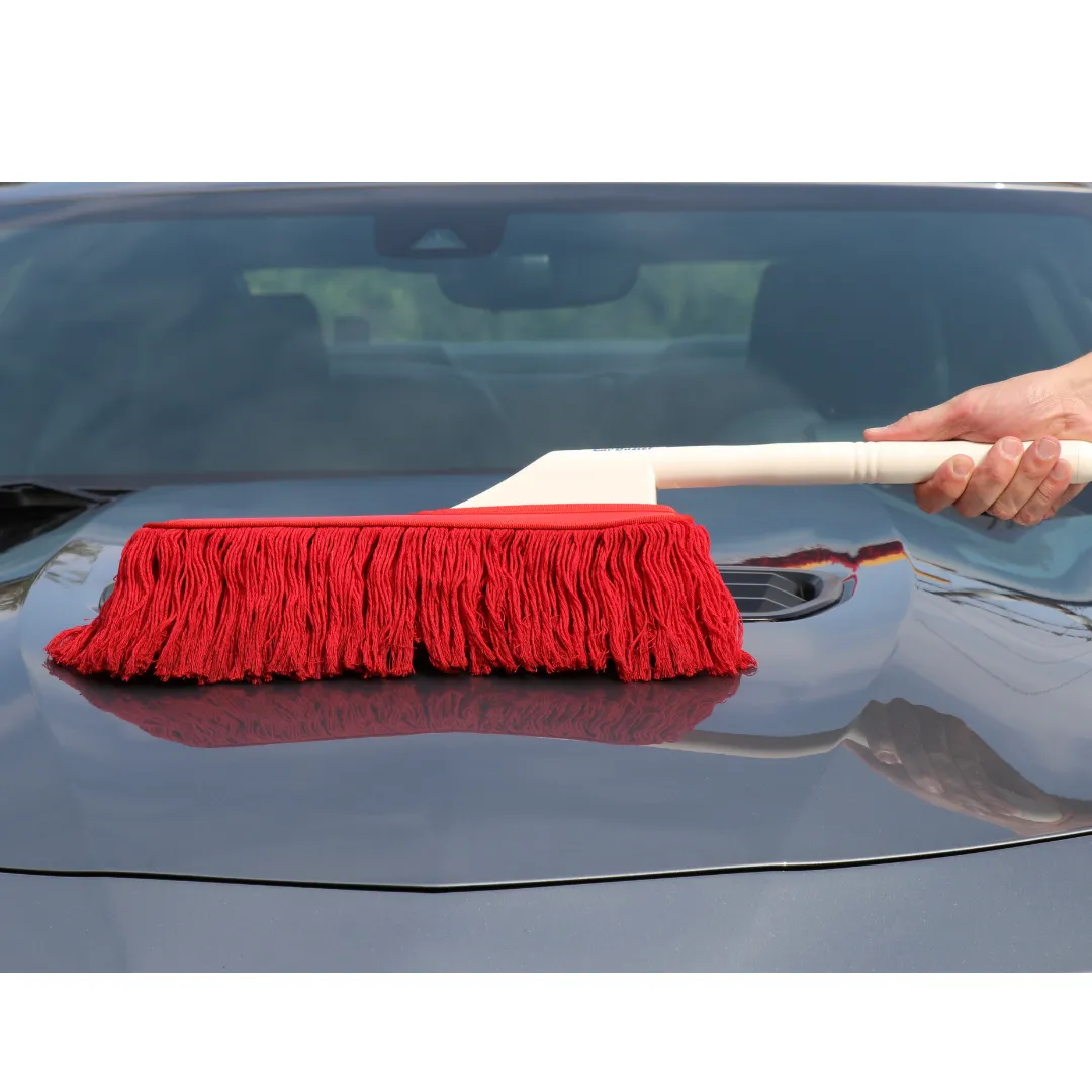 California Car Duster Detailing Kit with Plastic Handle Duster and Mini Duster