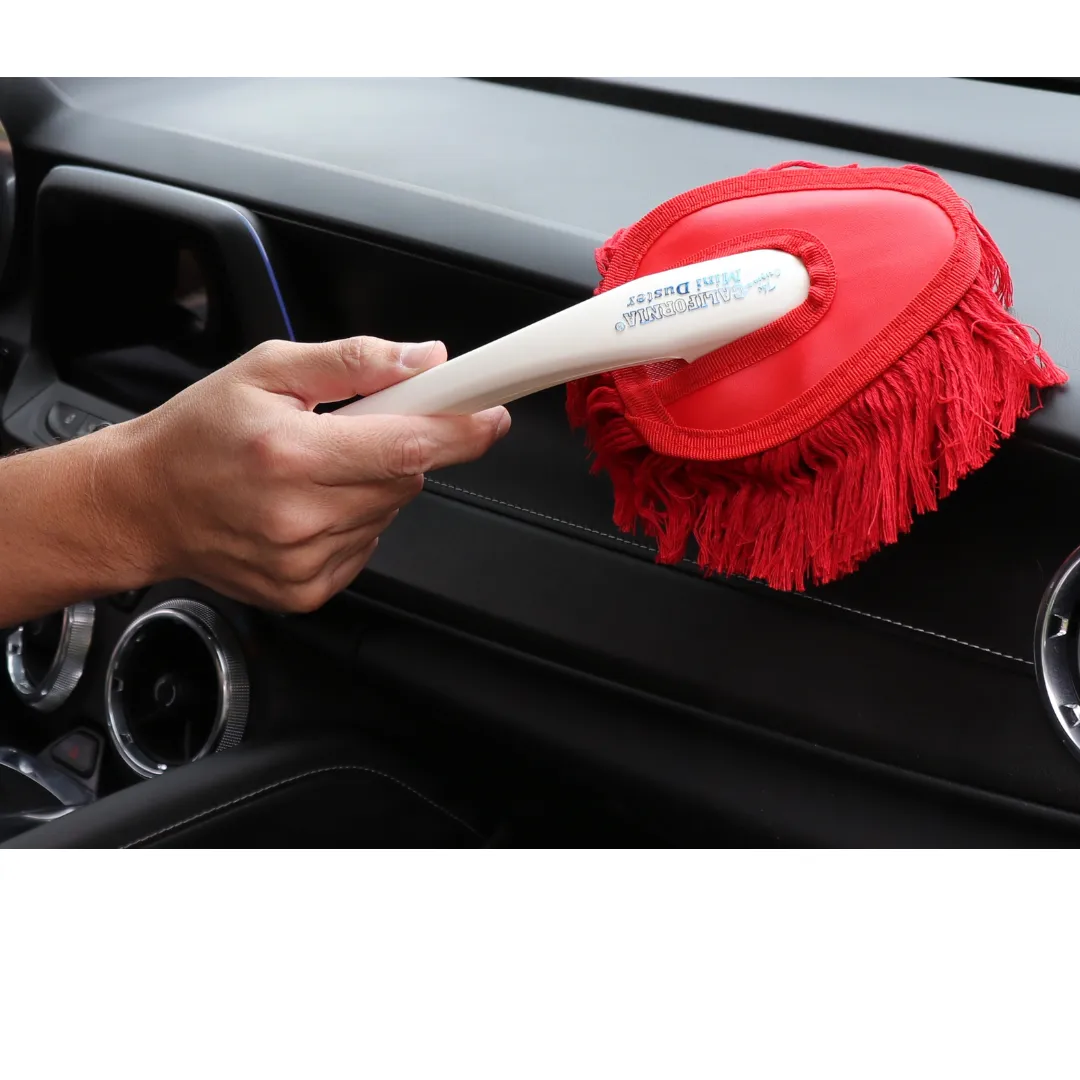 California Car Duster Detailing Kit with Plastic Handle Duster and Mini Duster