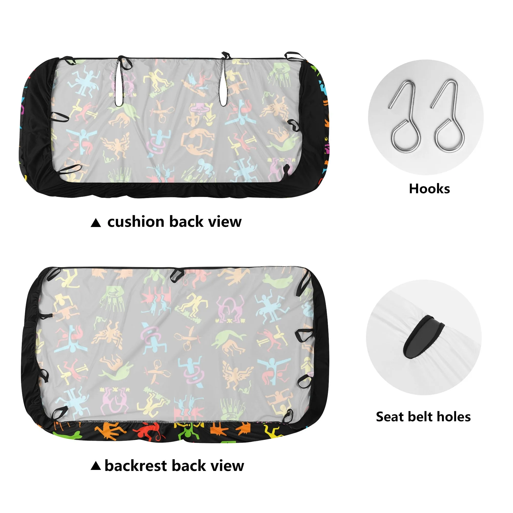 Car Accessories | Car Seat Covers for Back | Fitted Sweat Protector | Vehicle Interiors/Upholstery – Haring Style