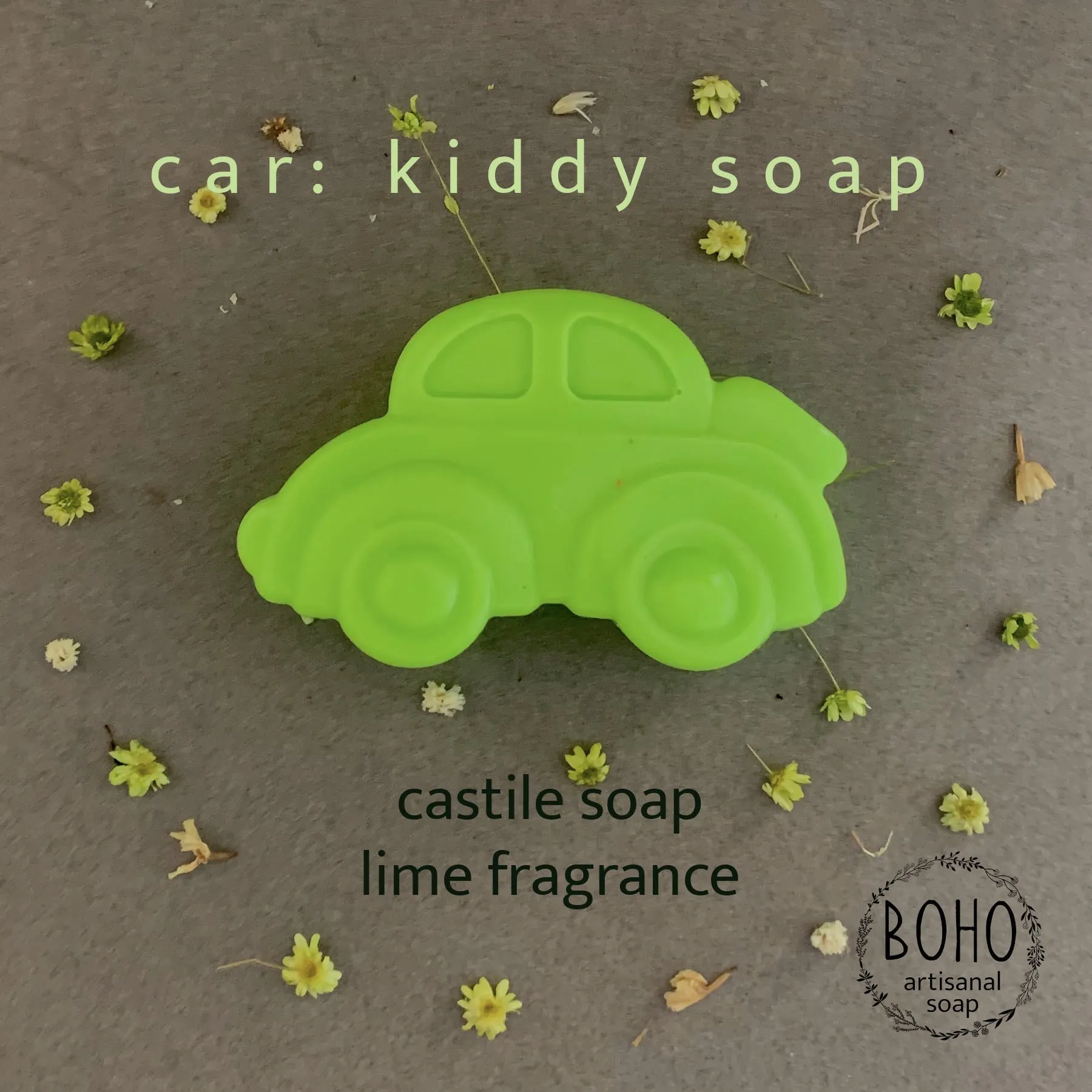 Car Castile - Handmade Boho Artisanal Soap