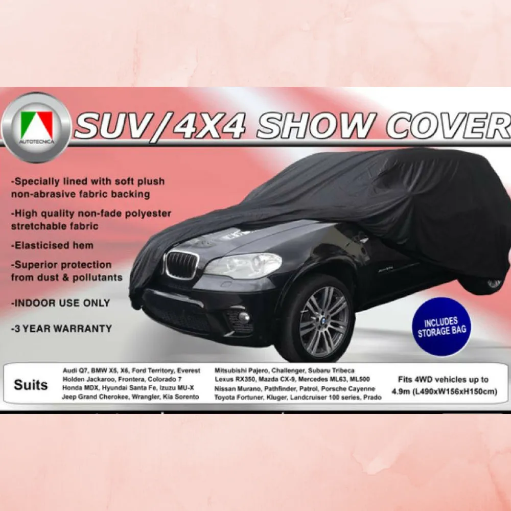 Car Cover Indoor Showroom SUV or 4x4