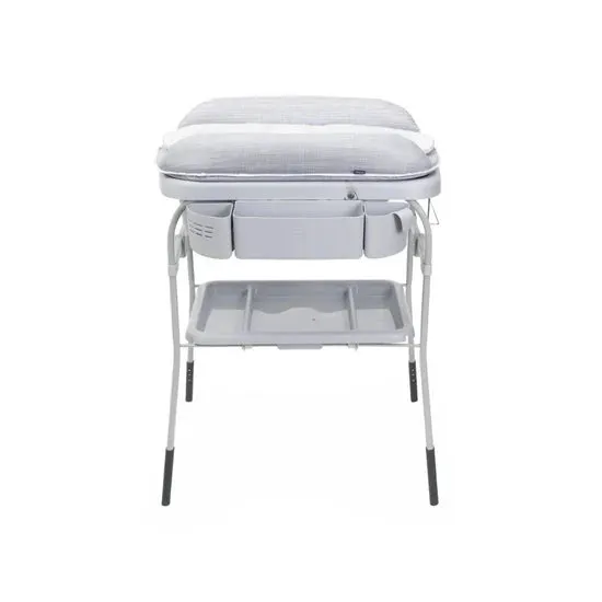 Chicco Cuddle & Bubble Comfort Baby Bathtub / Changing Station Grey Melange