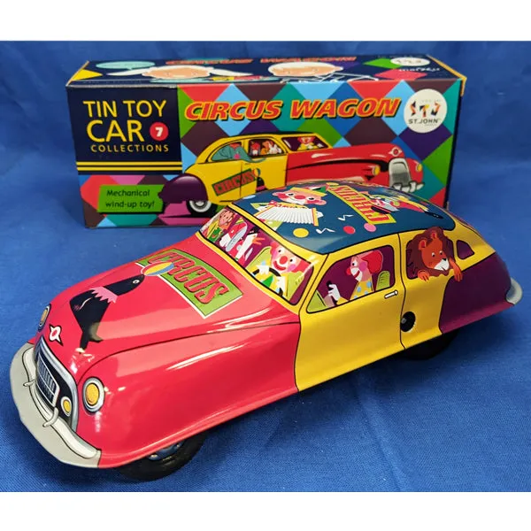 Circus Wagon Tin Wind-up