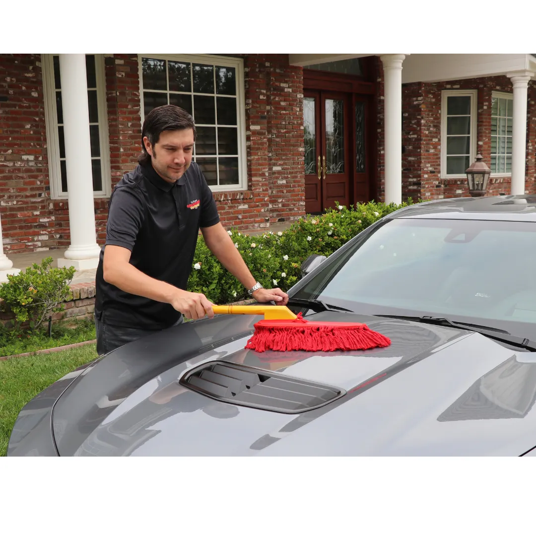 Classic Car Duster Combo with Golden Shine Quick Shine Detail Spray