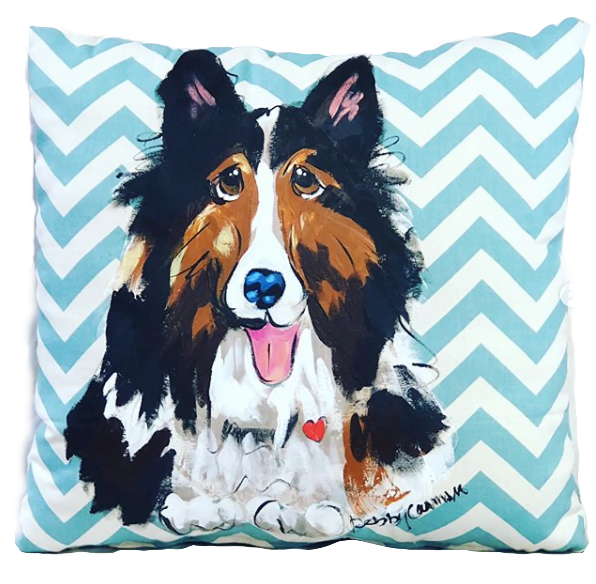 Collie Decorative Pillow