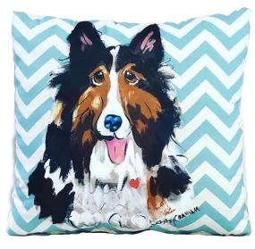 Collie Decorative Pillow