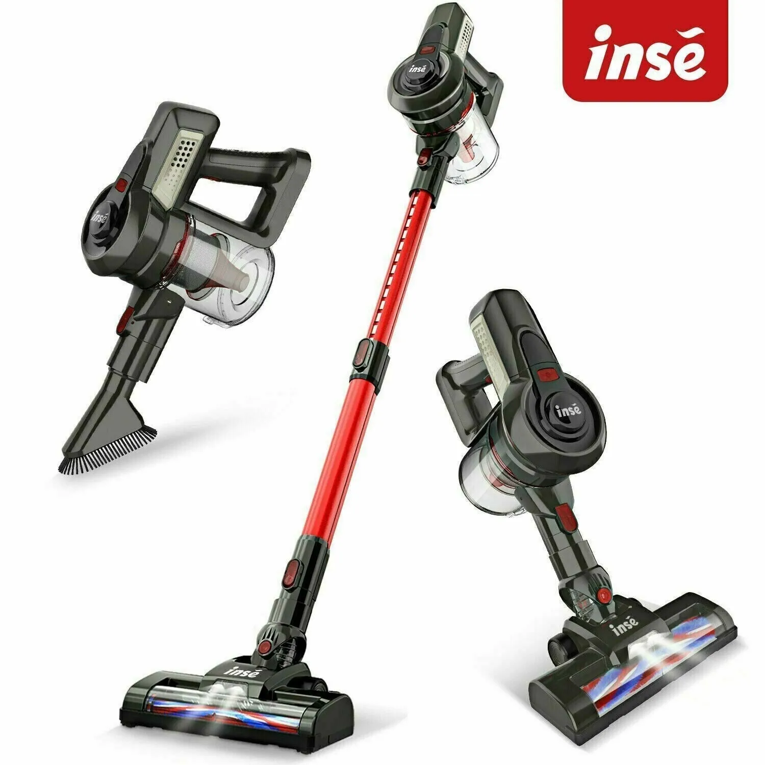 Cordless Vacuum 12Kpa 2 in 1 Stick Best Vacuum Cleaner