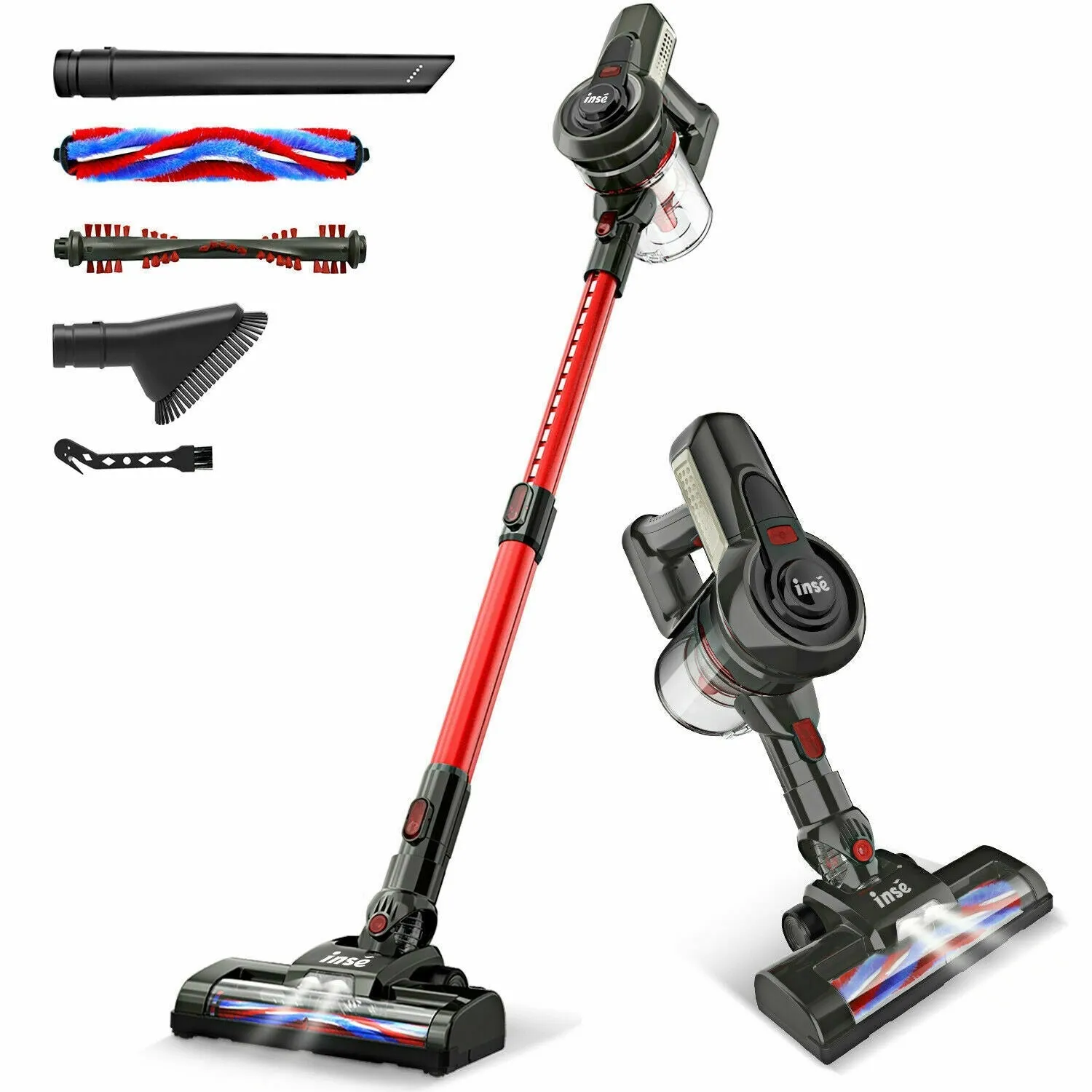 Cordless Vacuum 12Kpa 2 in 1 Stick Best Vacuum Cleaner