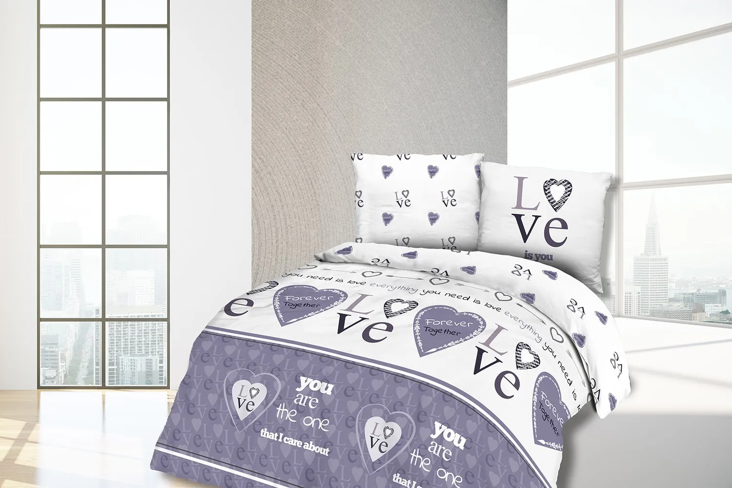 Cotton bedding 61433/1 PANELOVE