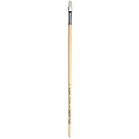 Da Vinci Top Acrylic Synthetic Brush Flat Long Handle Size 8