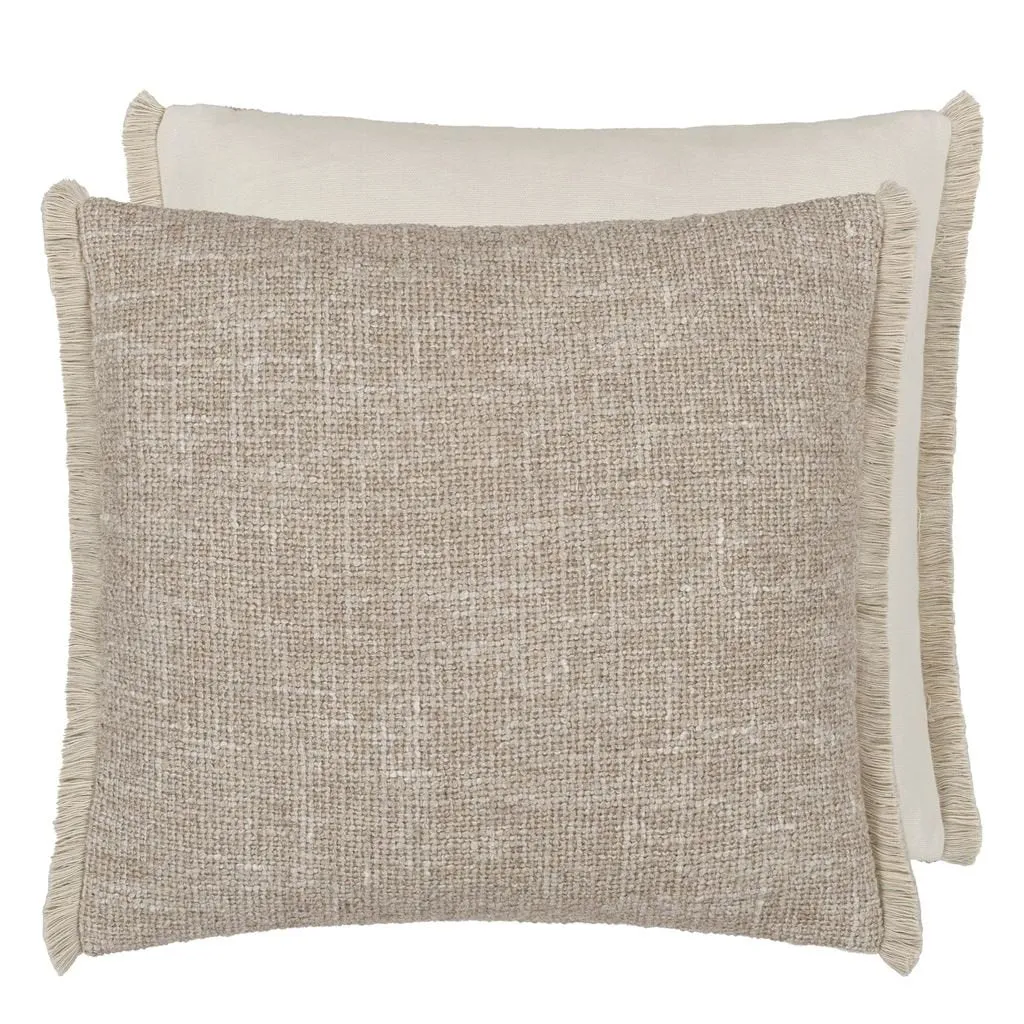 Designers Guild Charroux Natural Boucle Decorative Pillow