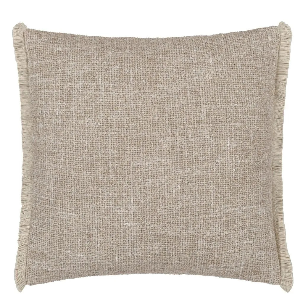 Designers Guild Charroux Natural Boucle Decorative Pillow