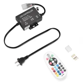 DIY AC110V RF Remote   Controller for LED Neon Light Multi-Color