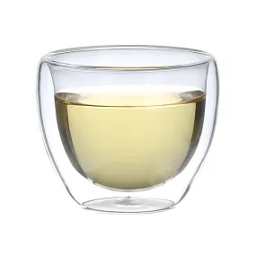 Double Wall Glass Cup-Tea Cup (100ml)-2pcs