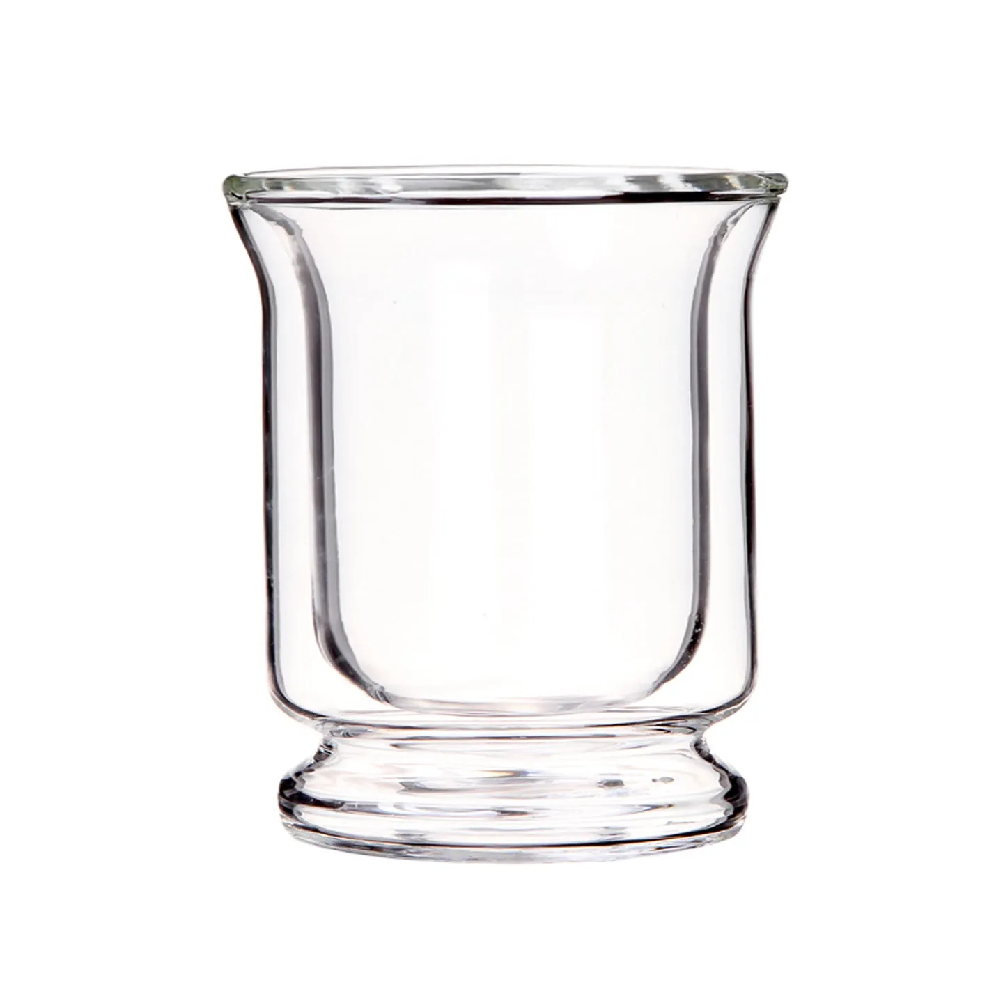 Double Wall Glass Cup-Whisky (200ml)-2pcs