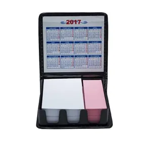 Dual Notepad with Calendar Memo Holder