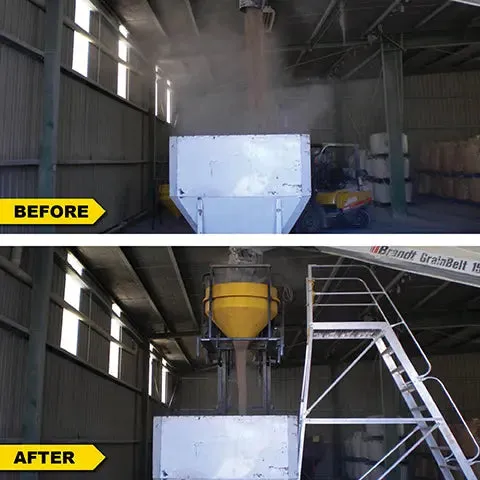 Dust Suppression Hopper