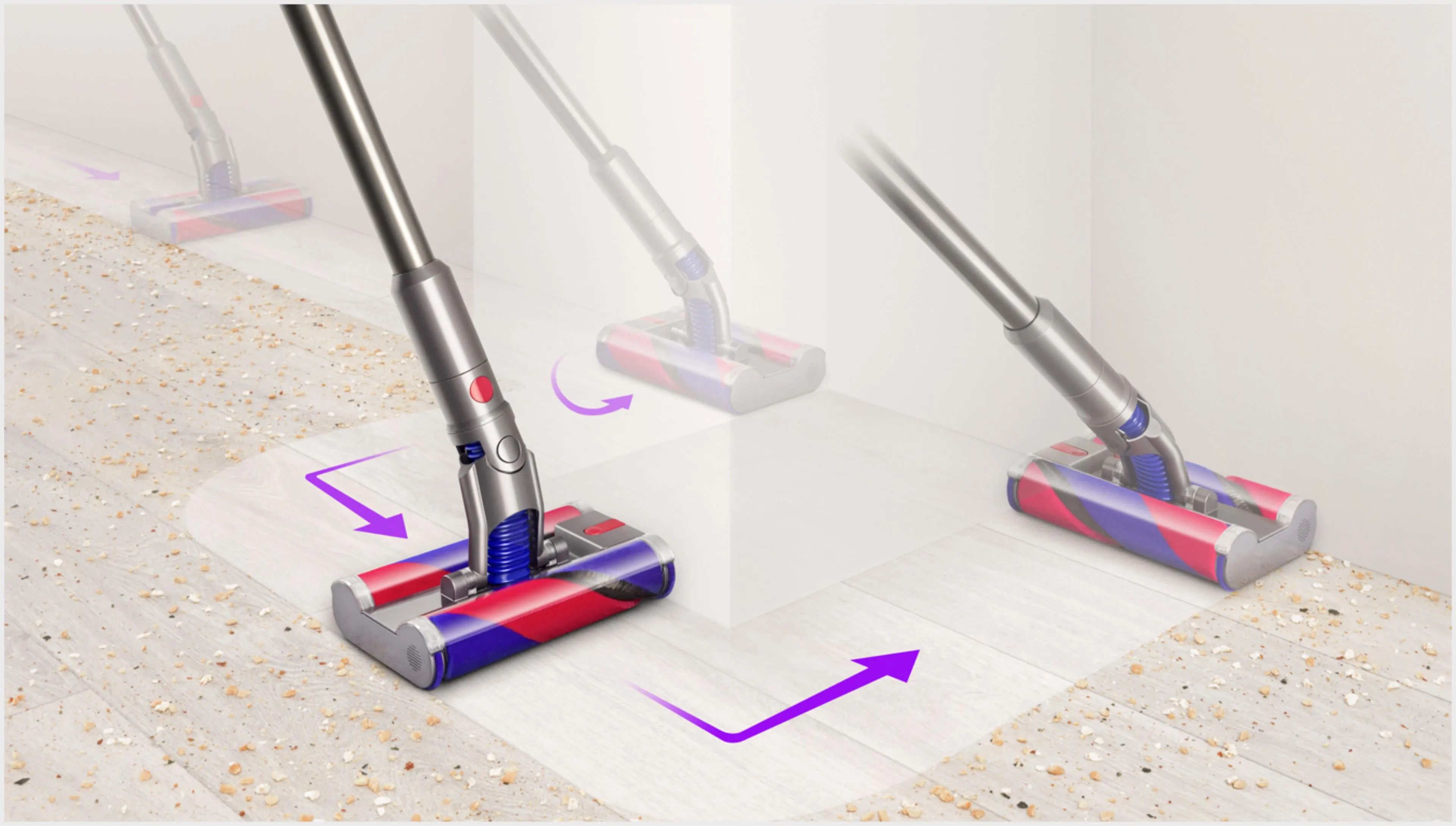 Dyson Omni-glide™ vacuum (Purple)