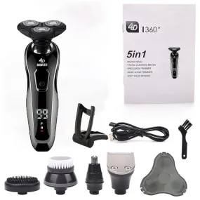 Electric Razor Electric Shaver Rechargeable Shaving Machine for Men