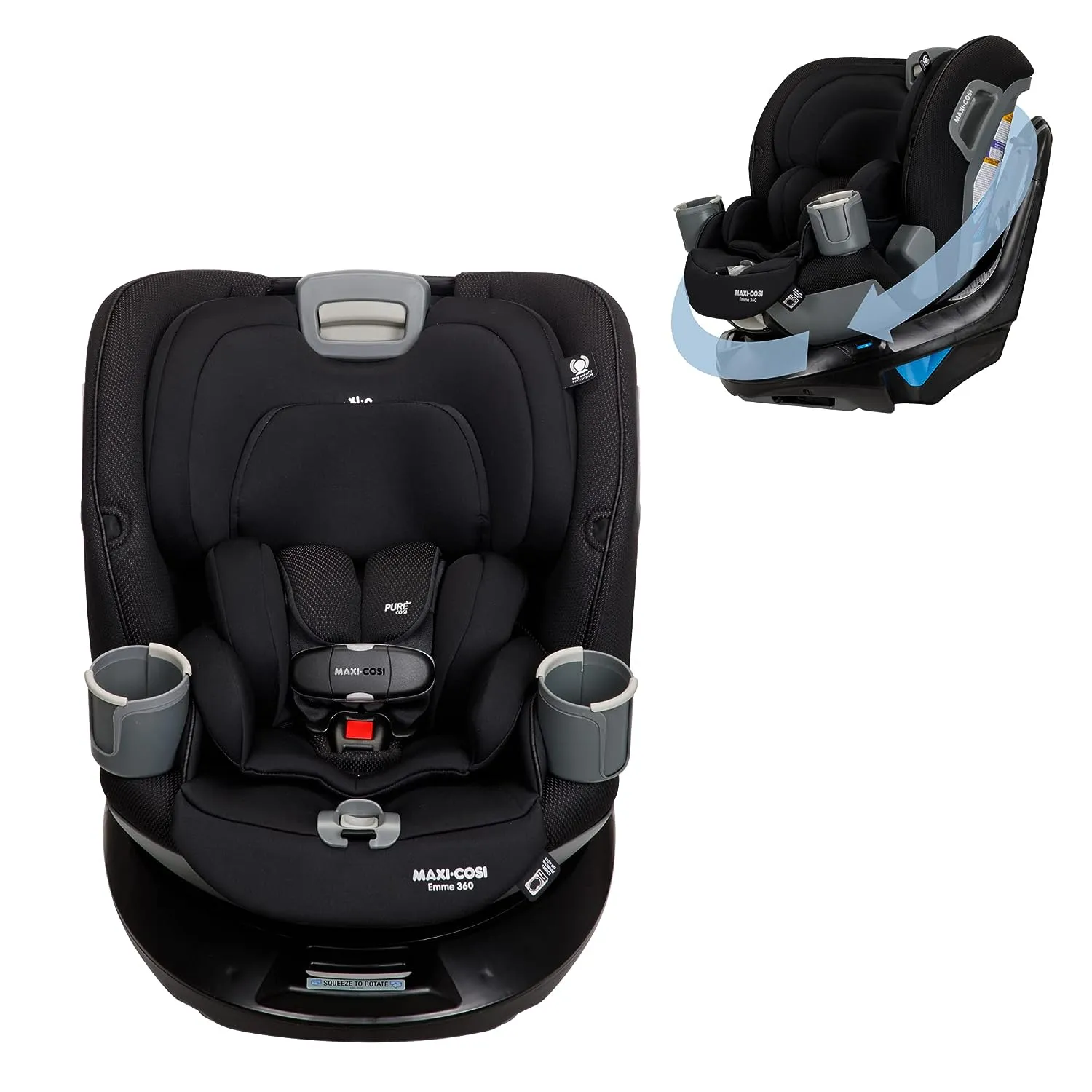 Emme 360 All in One Rotating Convertible Car Seat