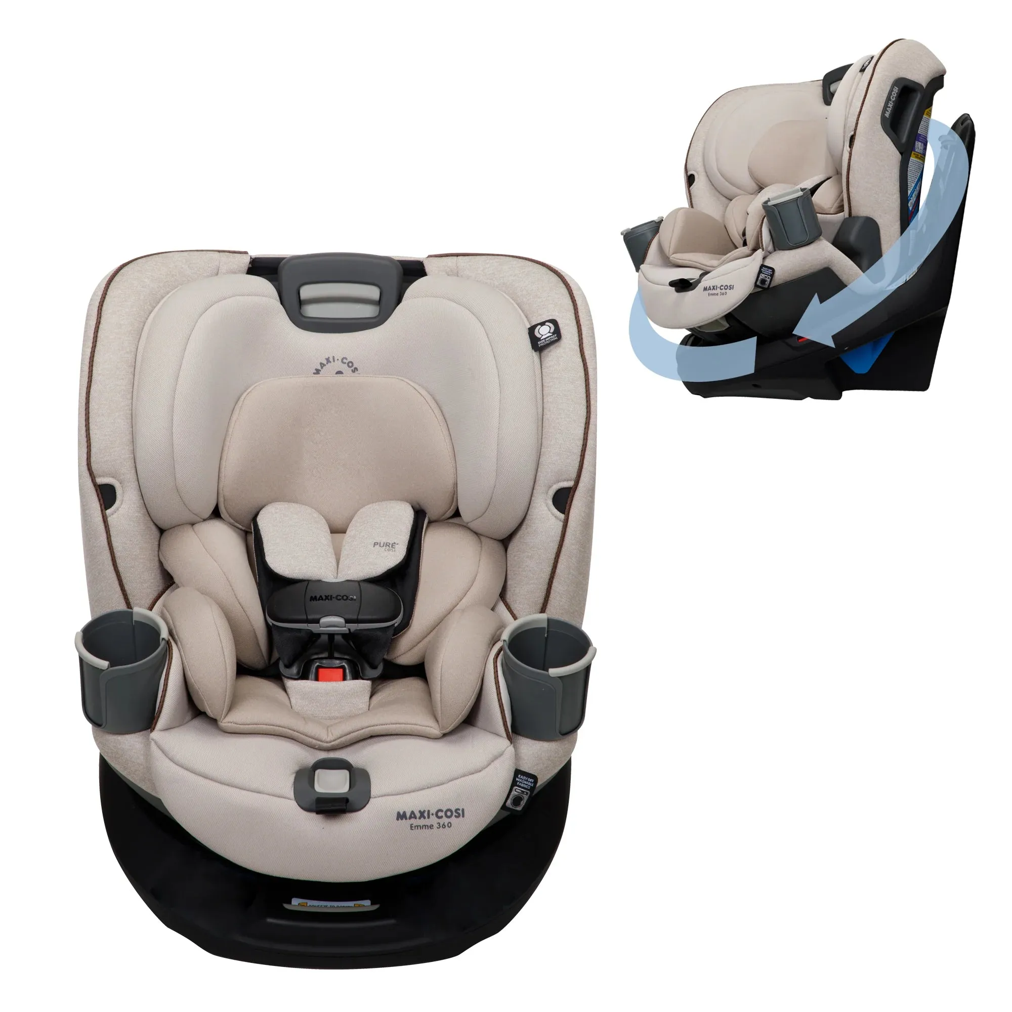 Emme 360 All in One Rotating Convertible Car Seat