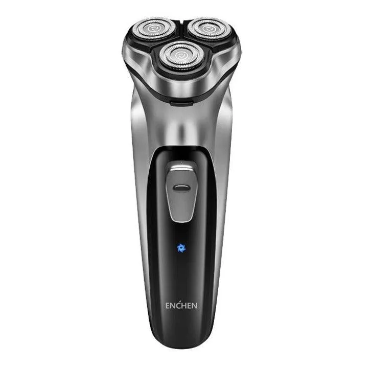 Enchen Black Stone 3D Electric Shaver: USB Type-C Rechargeable Battery, Anti Pinch Razor for Men