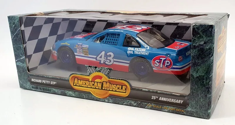 Ertl 1/18 Scale Diecast 7801 - Pontiac #43 Richard Petty STP Bobby Hamilton