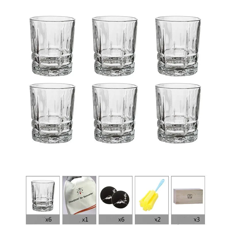 European Style Crystal Creative Glass Water Cup