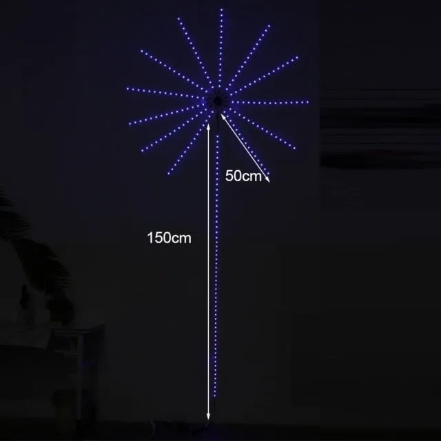 Firework Strips LED Sound Control Starburst Lights for Bedroom, Room Decor