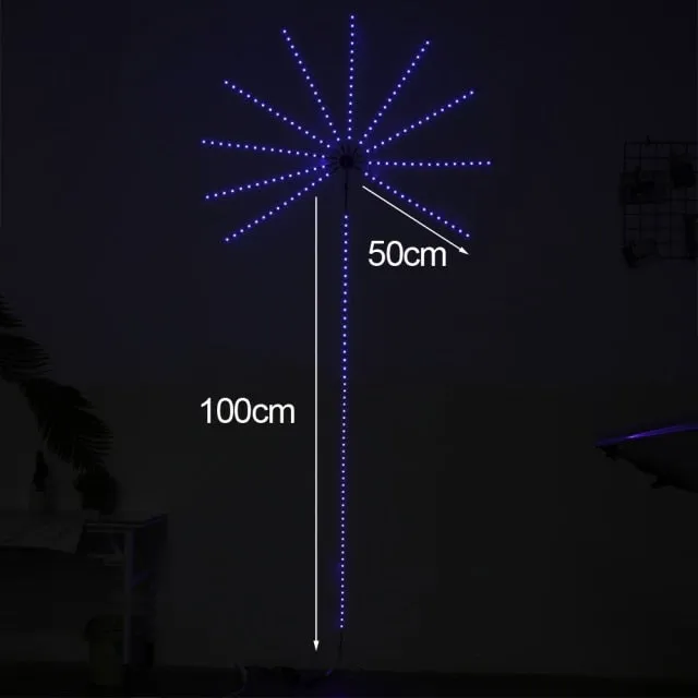 Firework Strips LED Sound Control Starburst Lights for Bedroom, Room Decor