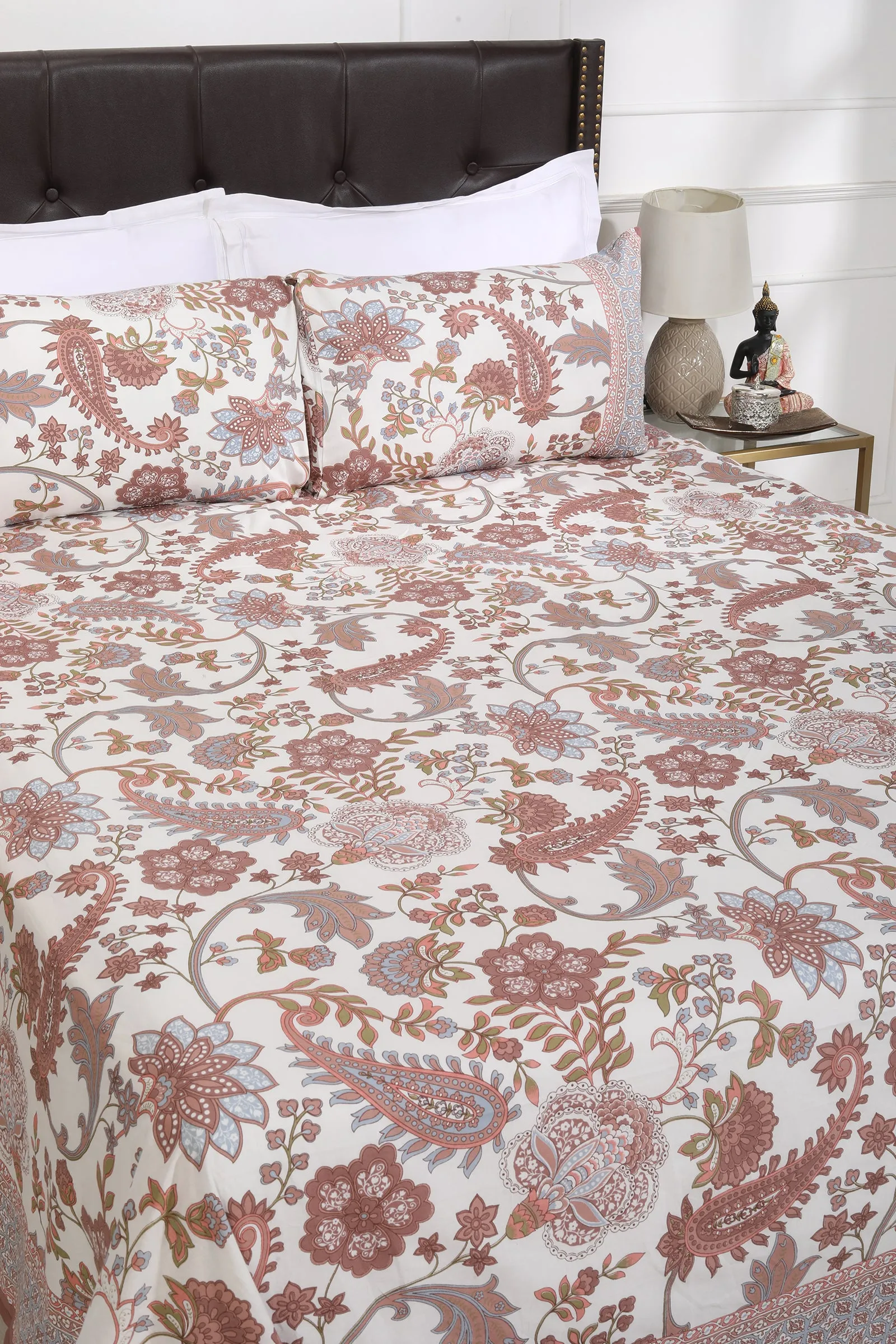 Floral Grace Cotton Bedsheet