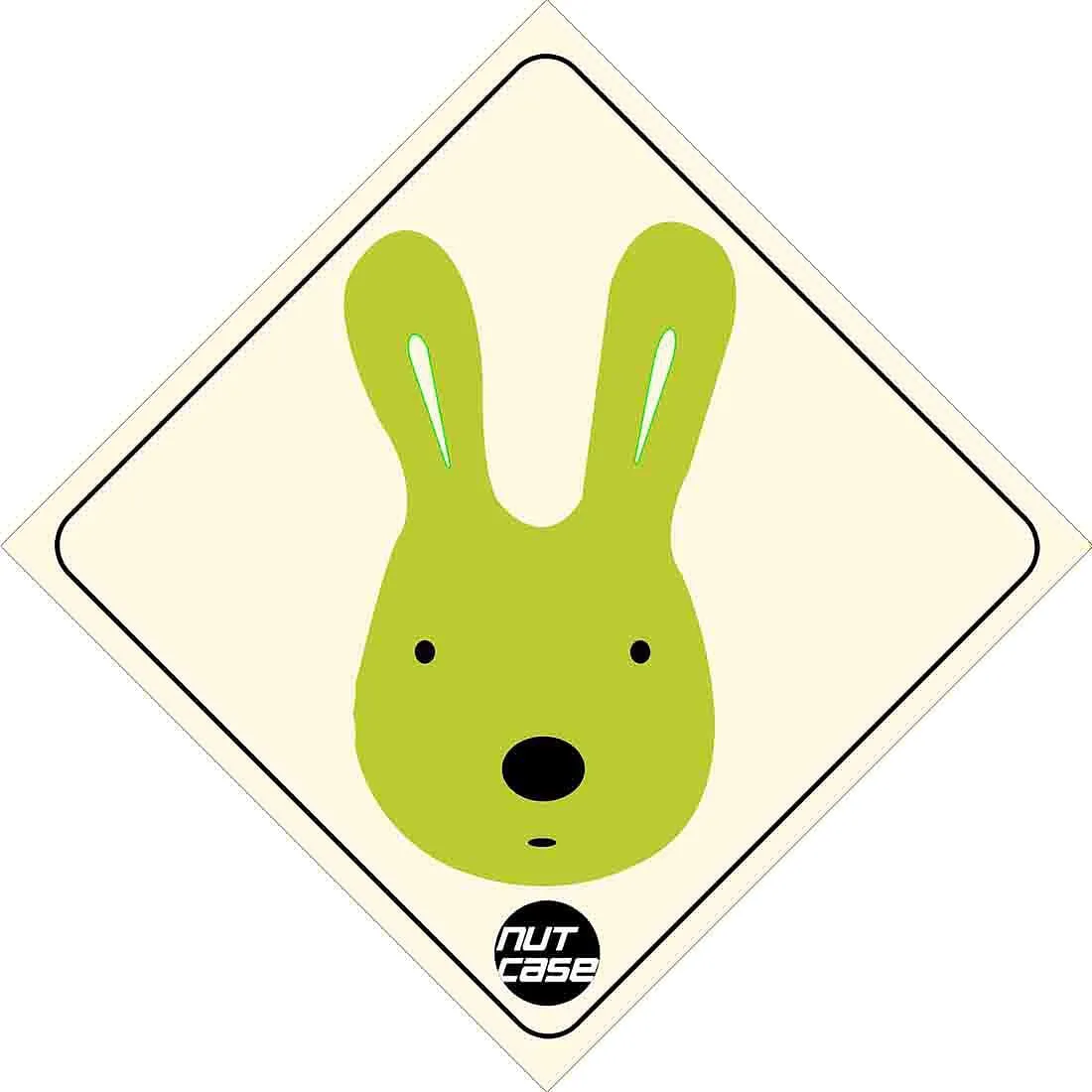 Funny Cute Car Bumber Sticker - Baby RABIT