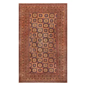 Gold Antique Turkish Khotan Rug - 8'7" x 14'