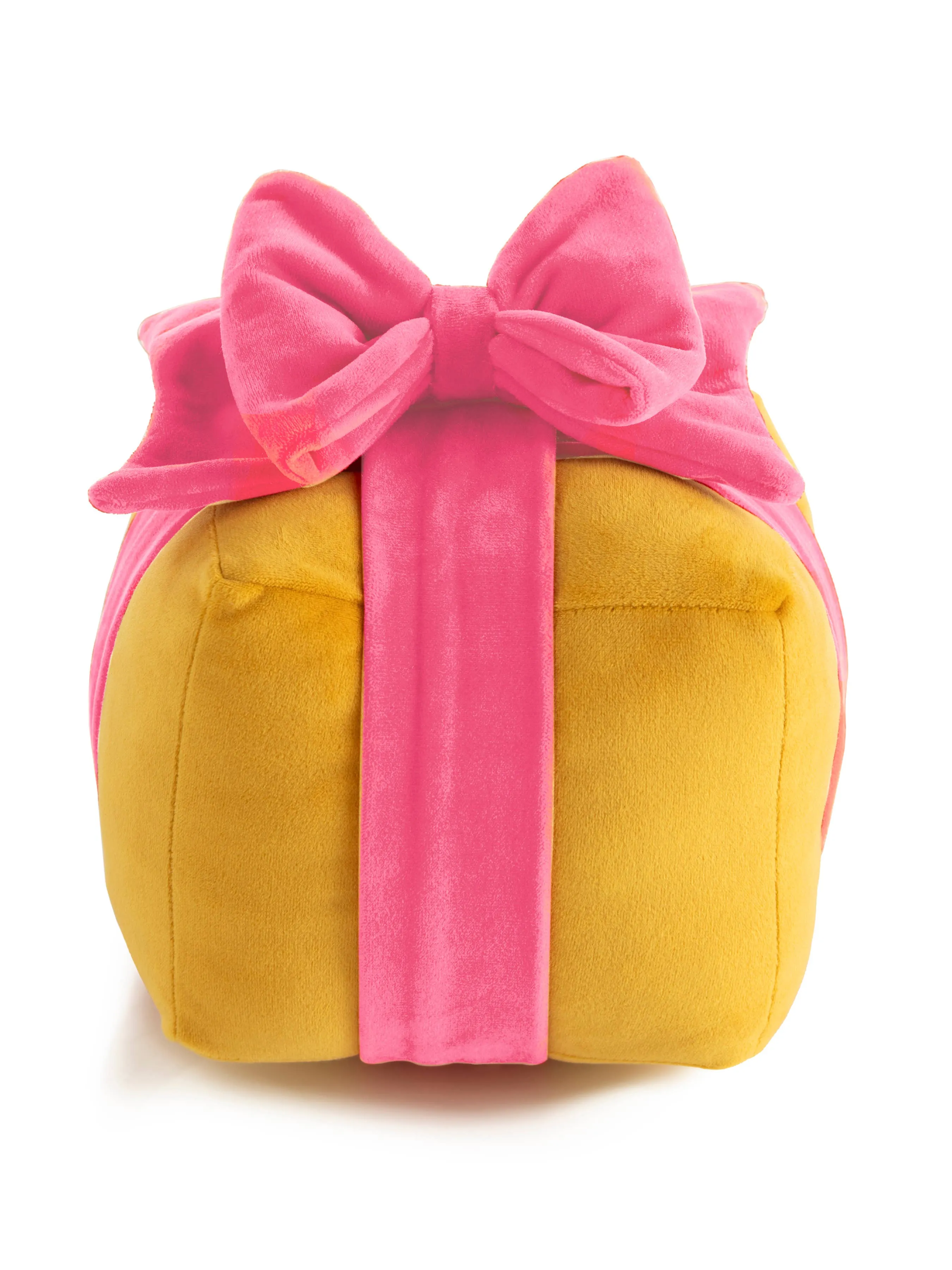 GOLD MINI GIFT BOX PILLOW