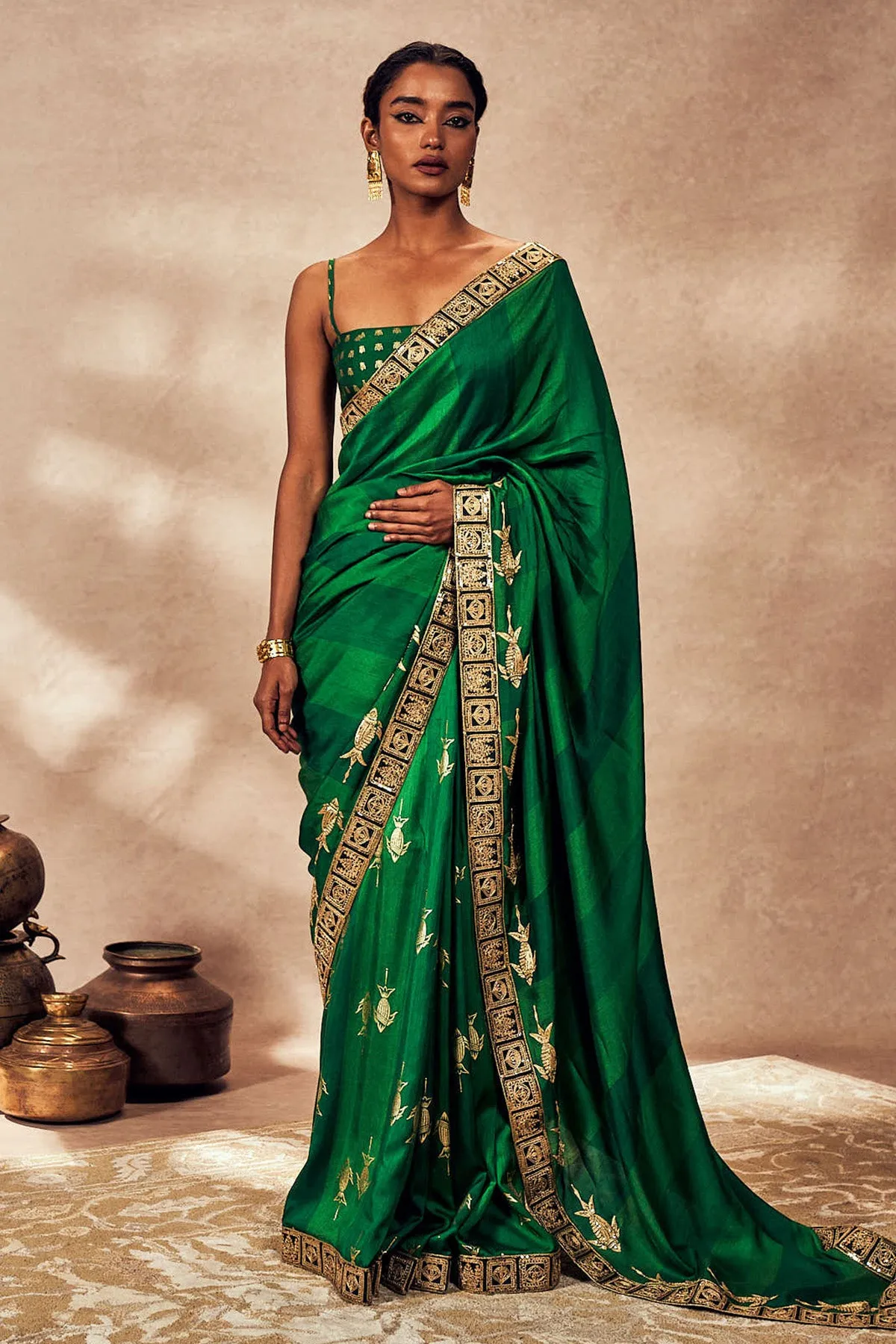 Green Mystic Saree