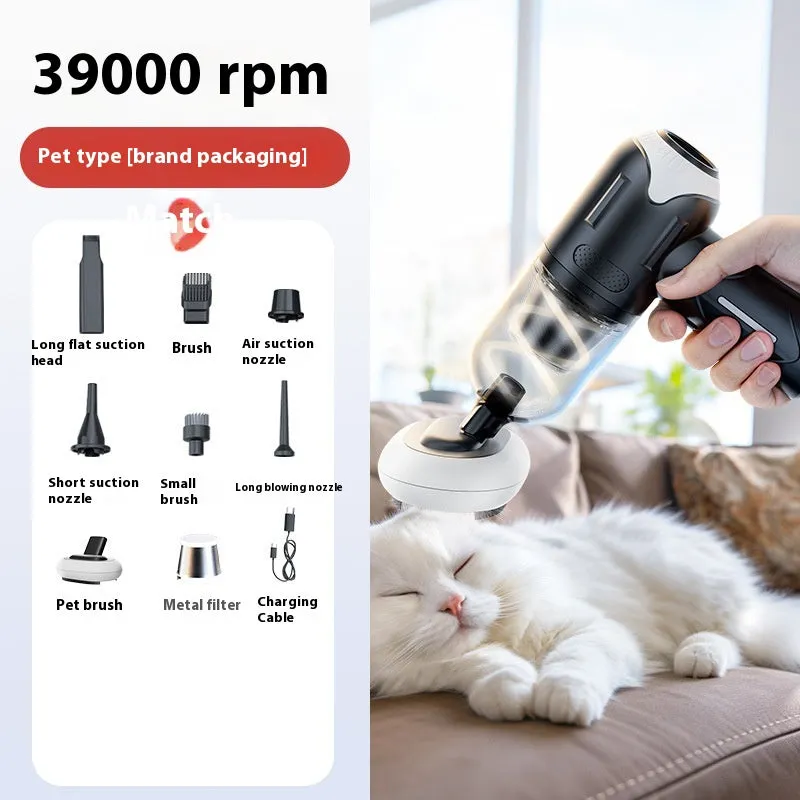 Handheld Portable Cat And Dog Cleaning Supplies Pet Fur Vacuum Cleaner