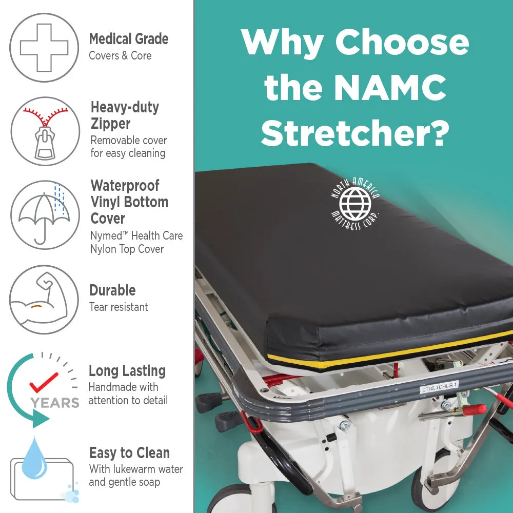 Hill-Rom GPS (Model 886) 4" Standard Stretcher Pad with Color Identifier