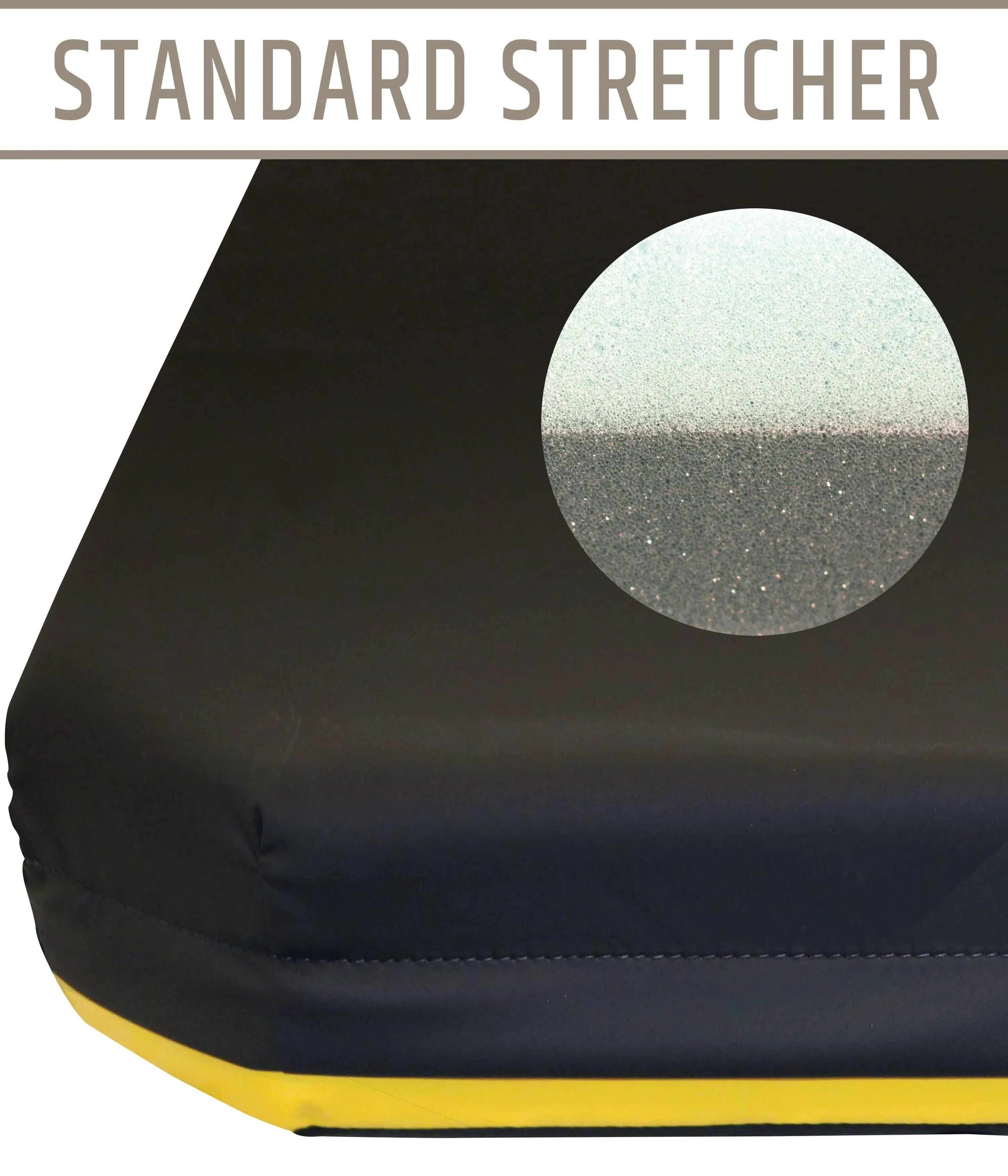 Hill-Rom TranStar Electric (Model 8030) 4" Standard Stretcher Pad with Color Identifier