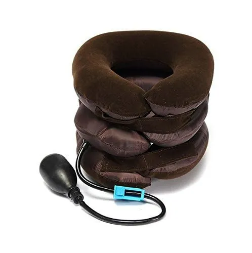 HMV MALL Air Pillow Massager Air Cervical Neck Traction for Chronic Neck comforter massageador neck disc herniation Soft Brace Device