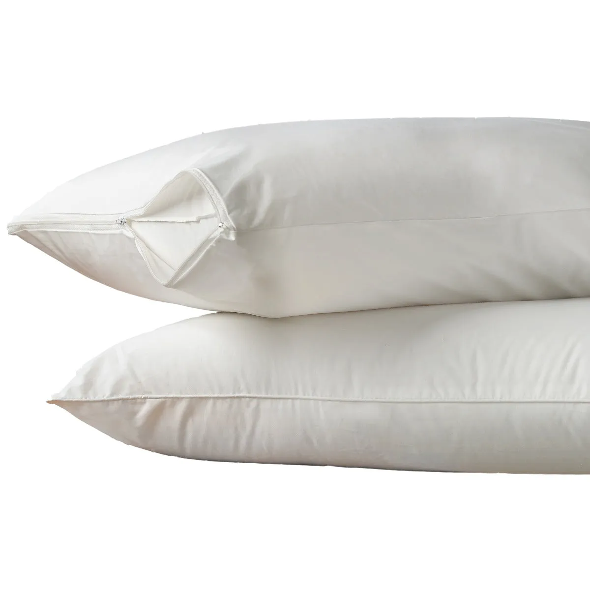 Hot Water Washable Pillow Protector, 2 Pack