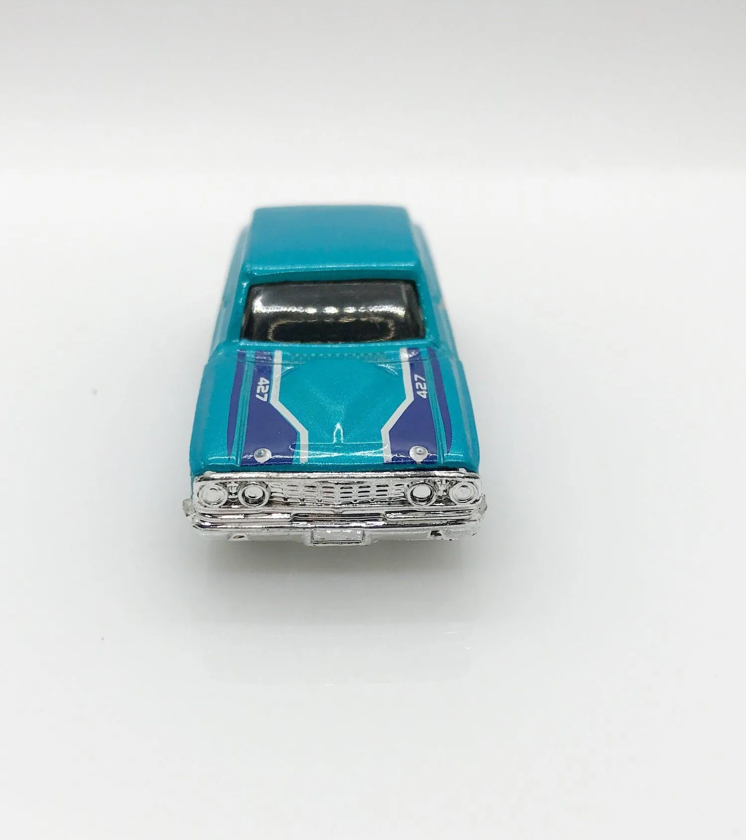 Hot Wheels '66 Teal Ford Thunderbolt (2012)