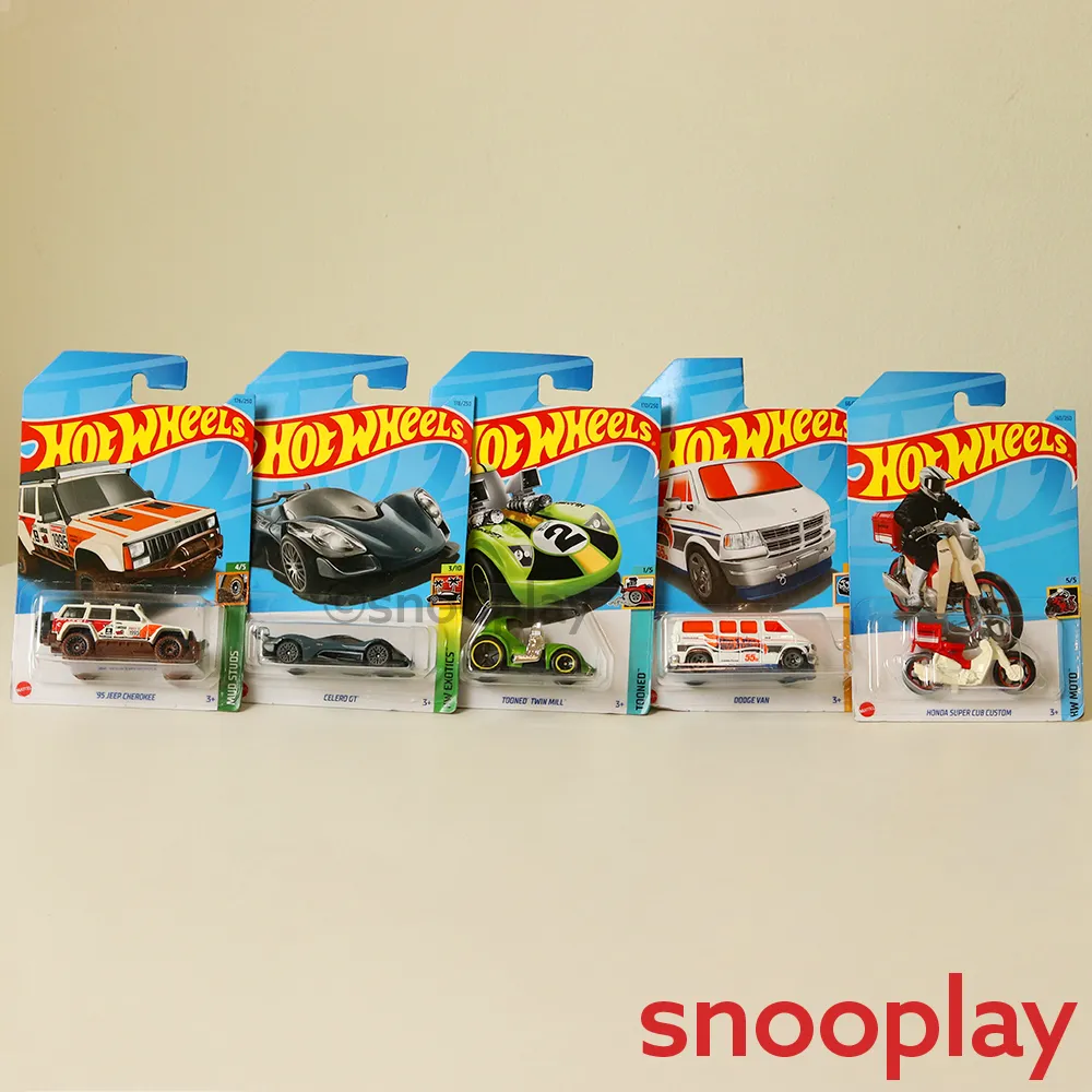 Hot Wheels Car Set of 5 [HW 13]