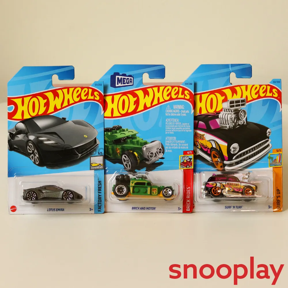 Hot Wheels Car Set of 5 [HW 48]