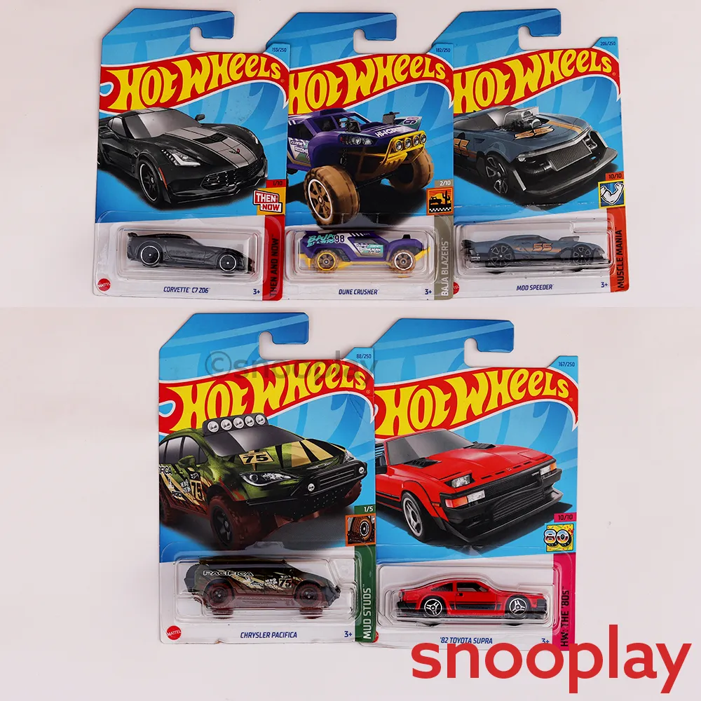 Hot Wheels Car Set of 5 [HW 56]