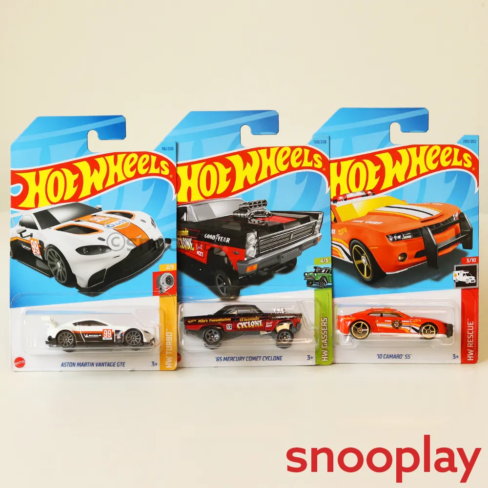 Hot Wheels Car Set of 6 [HW 40]