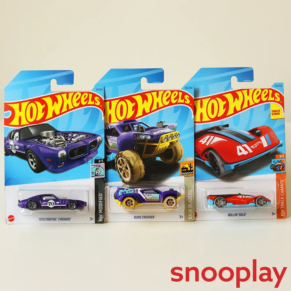 Hot Wheels Car Set of 6 [HW 41]