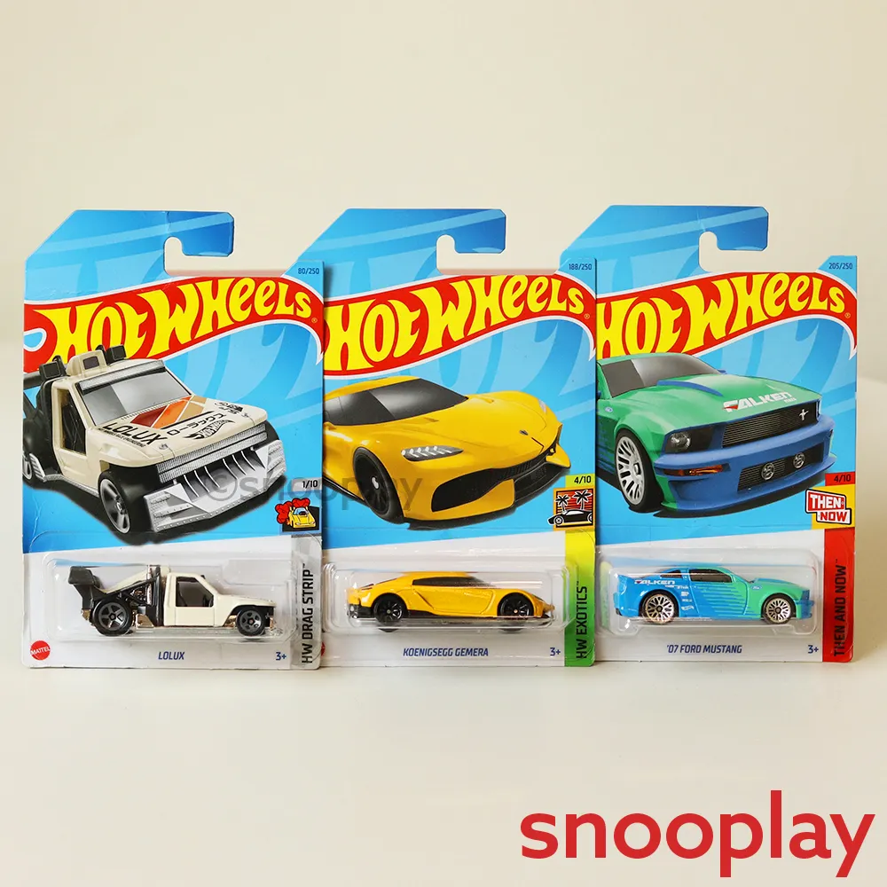 Hot Wheels Car Set of 6 [HW 41]