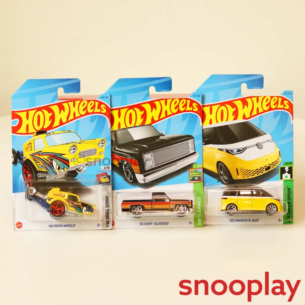 Hot Wheels Car Set of 6 [HW 45]